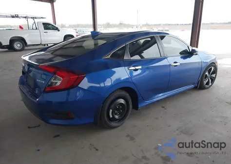 2018 Honda Civic Touring from USA, damaged, VIN JHMFC1F95JX003920